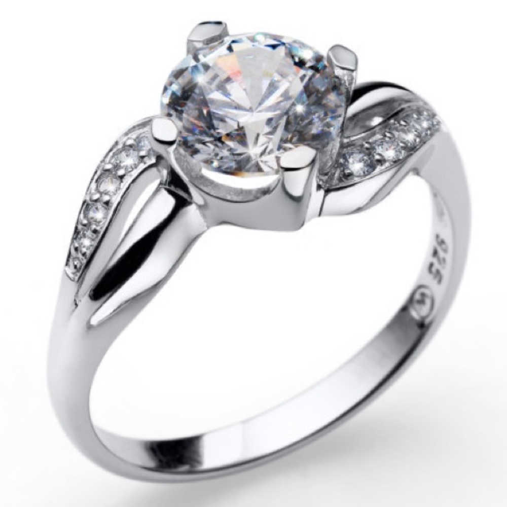 Oliver Weber 925ag RH CZ CRY M Ring
